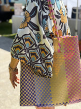 Recycled Plastic Basket ~ Lilac Love