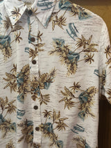 Aloha Shirt - Island Time Brown