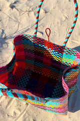 Recycled Plastic Basket ~ Candy Squares