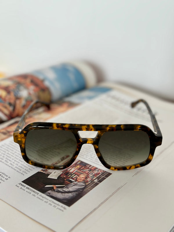 Happy To Sit On Your Face sunnies - Candy Dust Tortoise Shell