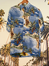 Aloha Shirt - Ocean Palm